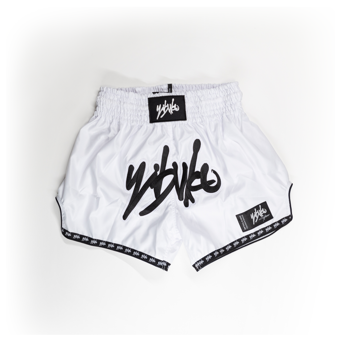MUAY THAI SHORTS - white