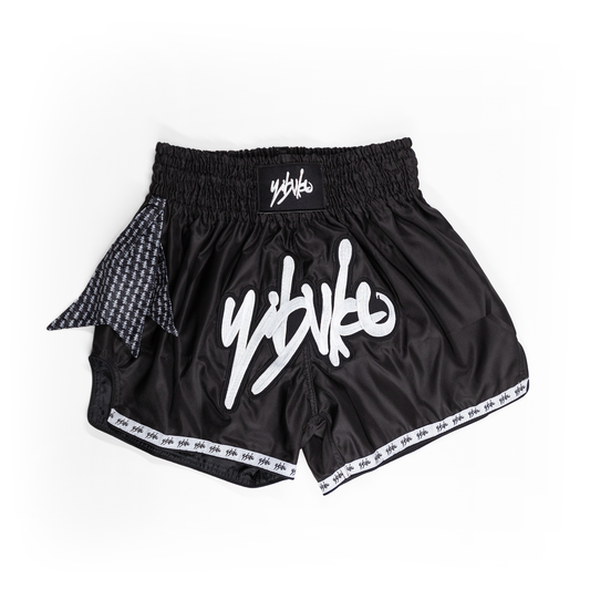 MUAY THAI SHORTS - One sided bow