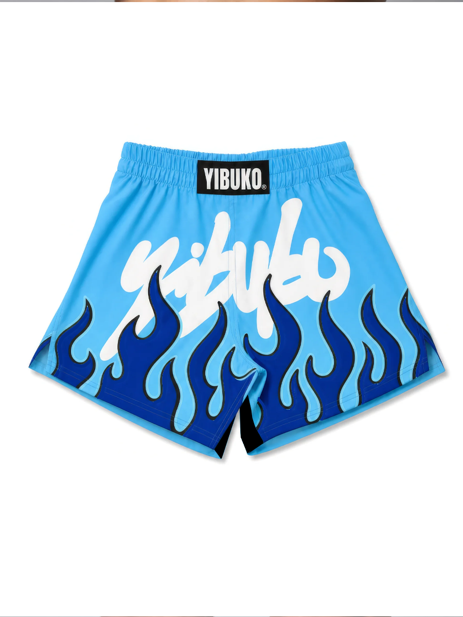 FIRE SHORTS (BLUE)