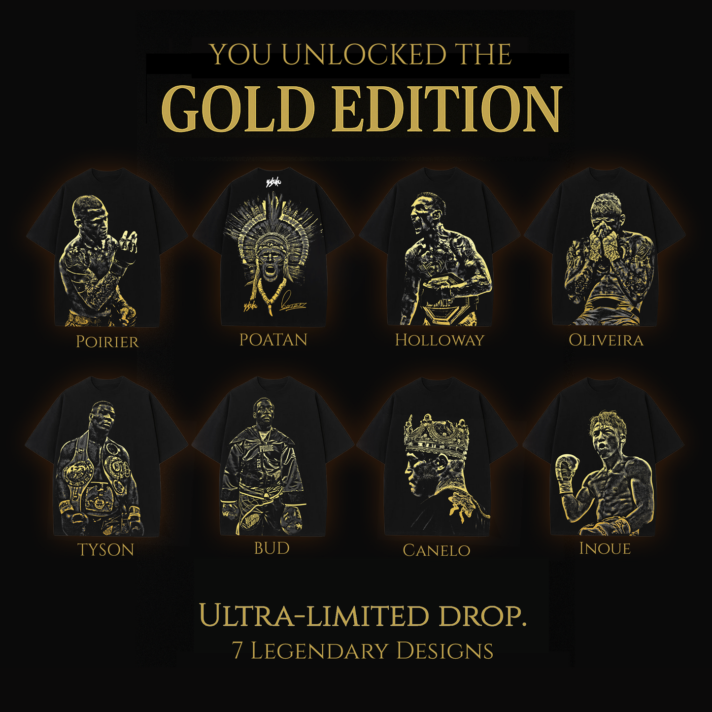 Camiseta Edición Oro