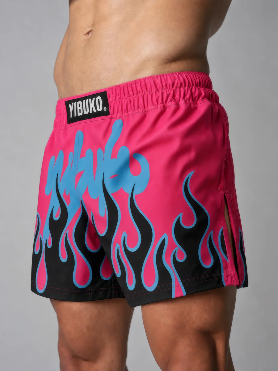 FIRE SHORTS (PINK)