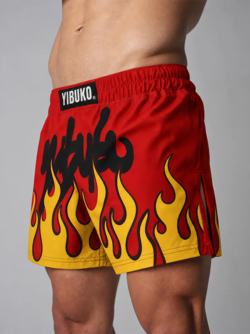 FIRE SHORTS (RED)
