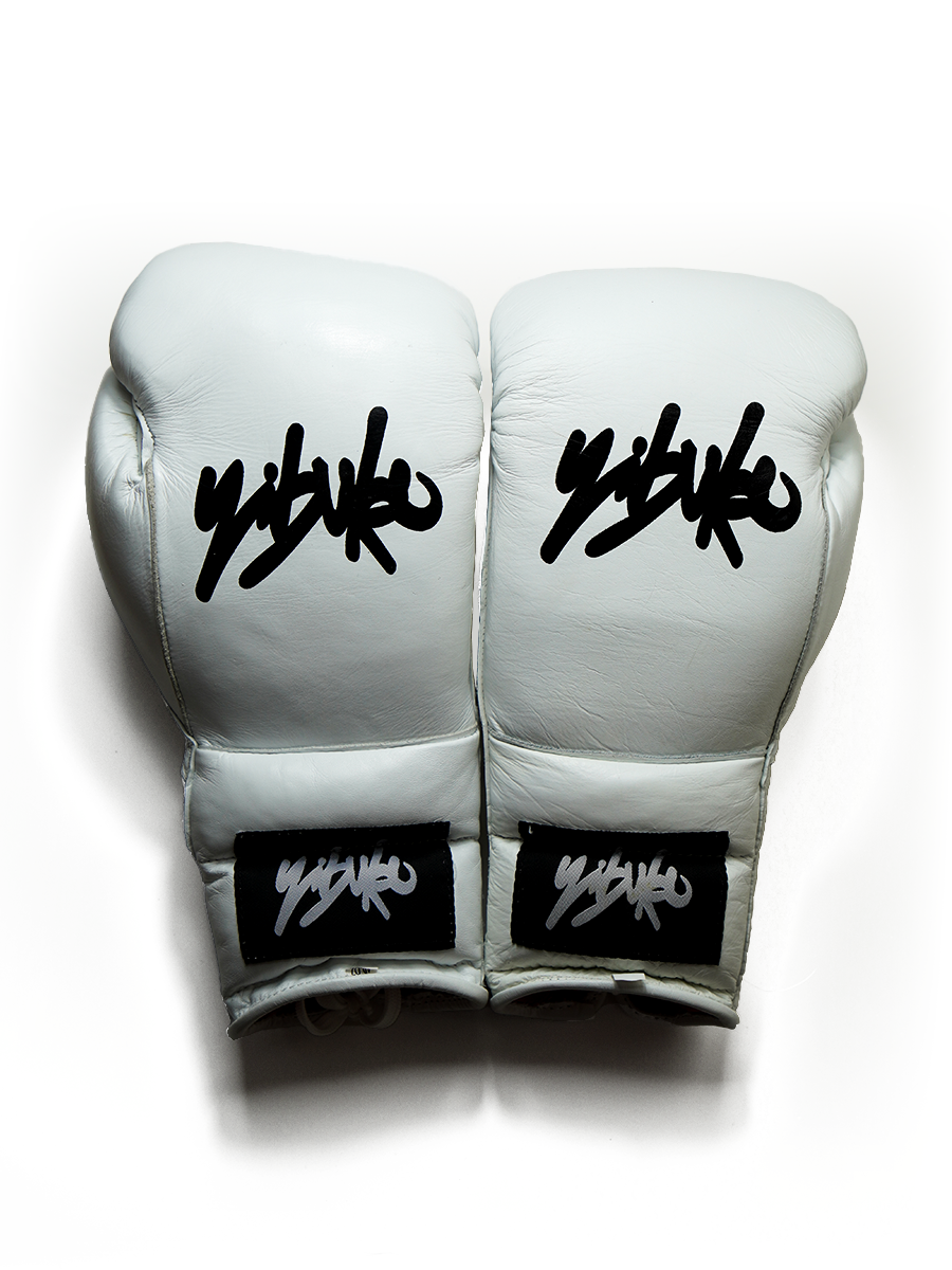 MEXICAN STYLE BOXING GLOVES (WHITE)